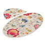 Mijölnir Arya Oval Juego de Alfombras de Baño Multicolor